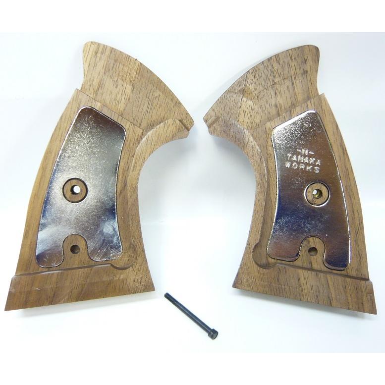 タナカ純正 オーバーサイズ 木製グリップ S&W Nフレーム M29等