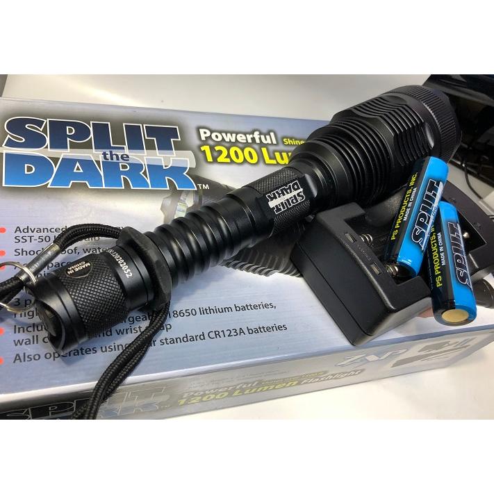 特価 ZAP SPILIT The DARK タクティカル フラッシュライト 1200ルーメンの画像