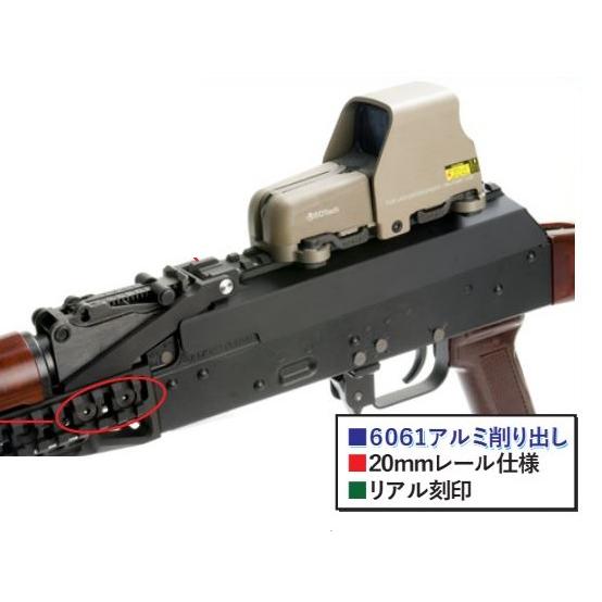 WII TECH Zenitco AKM トップカバー 20mmレール変身 東京マルイ WII TECH Zenitco AKM トップカバー 20mmレール変身 東京マルイ