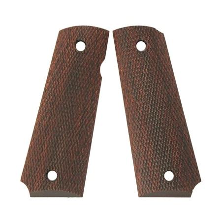 PANDORA ARMS 木製グリップ フルチェッカー ブラウン M1911/MEU/M45A1