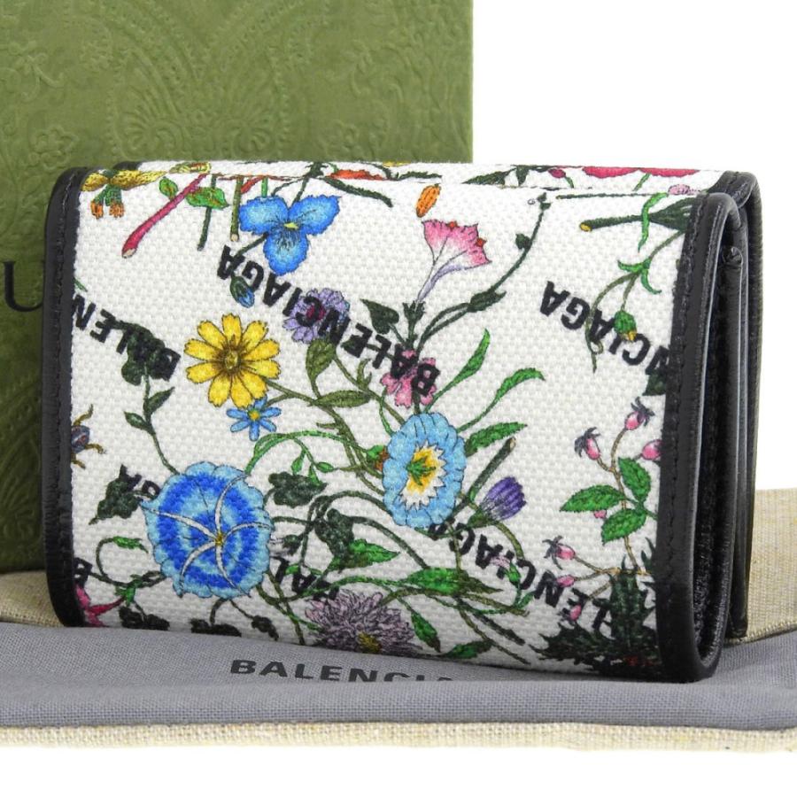 グッチ ネオクラシック ミニウォレット 681708 バレンシアガコラボ 未  