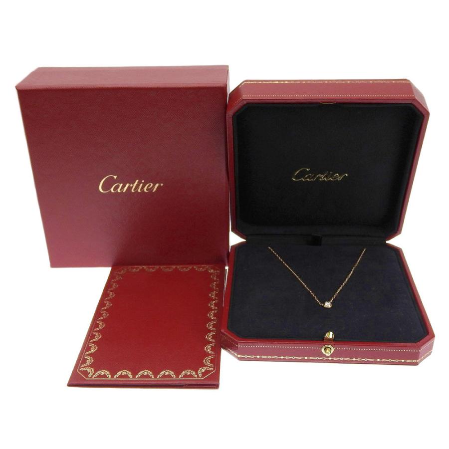Cartier カルティエ 0.18ct ダムール ネックレス LM 44cm K18PG Cartier カルティエ 0.18ct ダムール ネックレス LM 44cm K18PG
