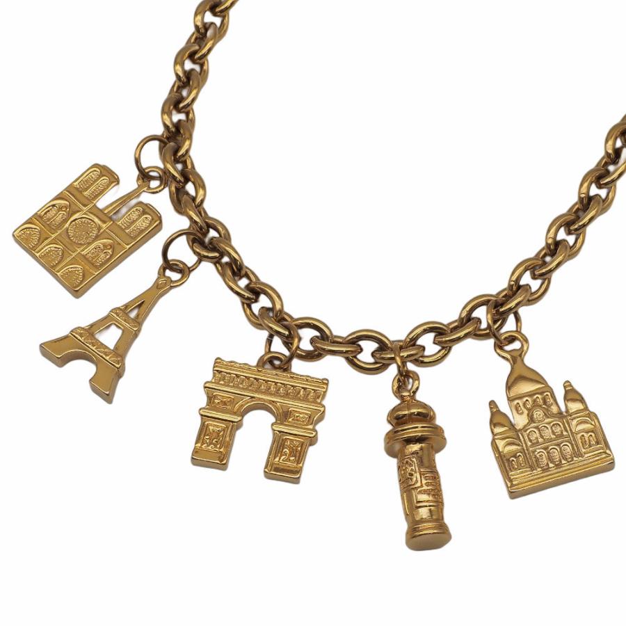 希少【美品】AGATHA アガタ ロングネックレス ブレスレット 花柄  