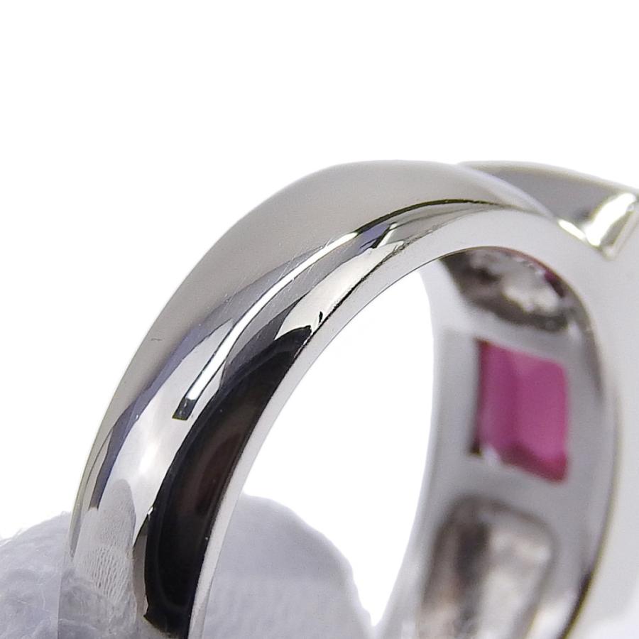 2.71ct 天然ガーネット リング 12号 K18WG 新品仕上げ済み 合計