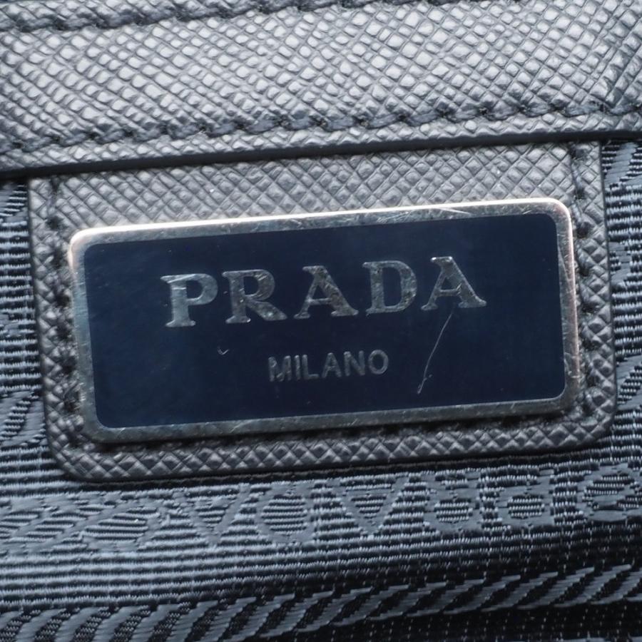 PRADA（プラダ） ビジネスバッグ ナイロン サフィアーノレザー
