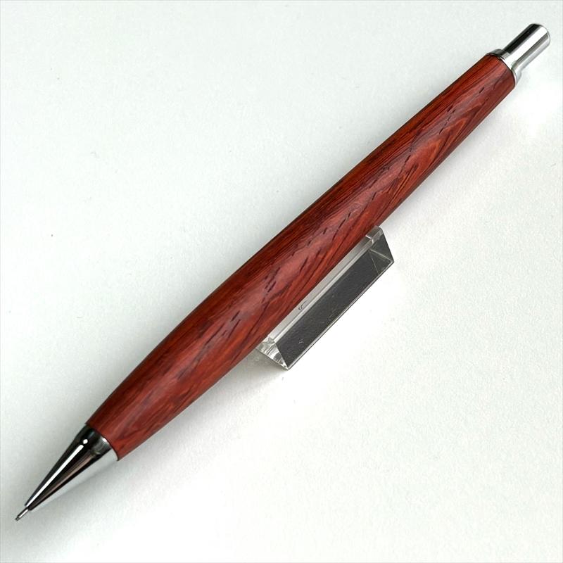 島田小割製材所 高級 木軸シャープペンシル 0.5 アフリカンパドック