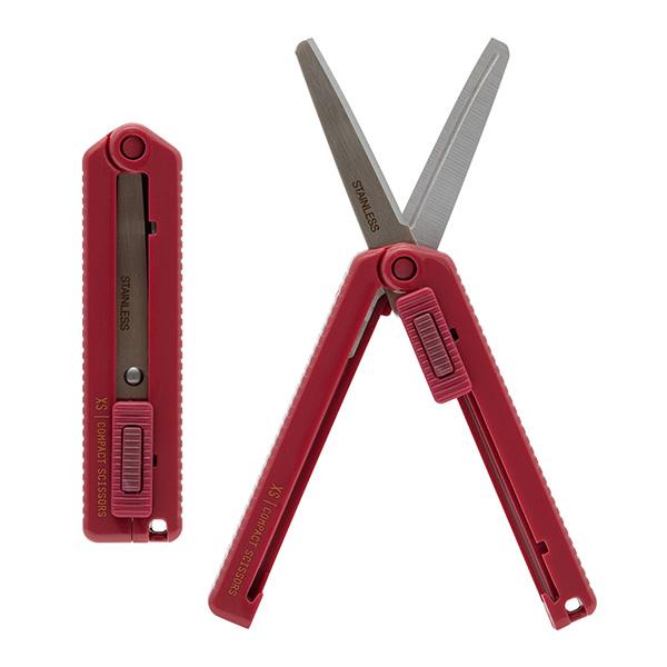 MIDORI（ミドリ） ハサミ 小型 携帯 ワンタッチ XS コンパクトハサミ