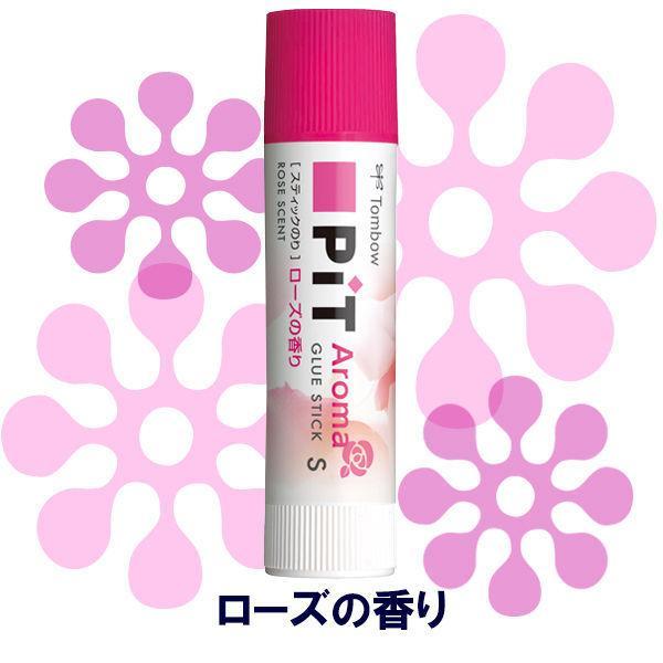 トンボ鉛筆 スティックのり ピットハイパワーSアロマ 香り付き 3