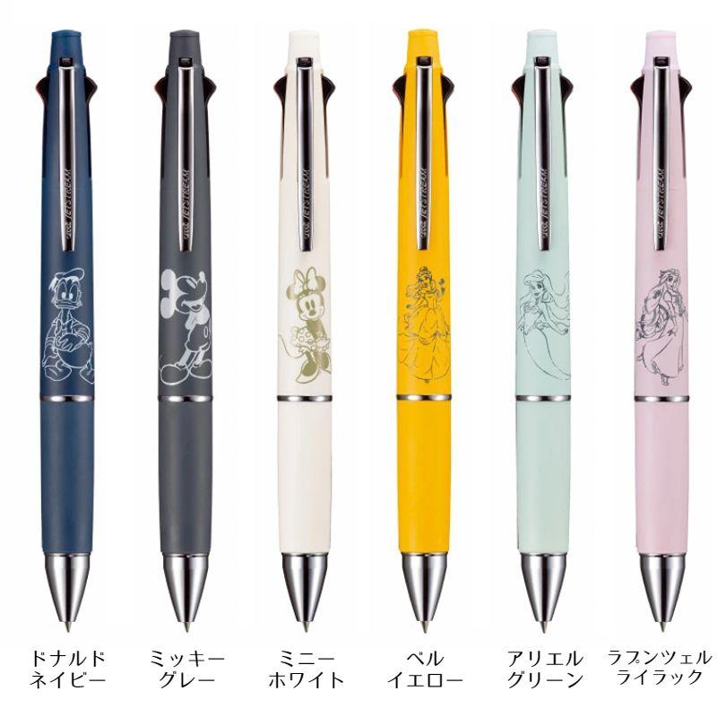 限定 ディズニー ジェットストリーム 4＆1 0.5mm 4色ボールペン