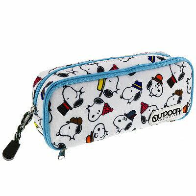 スヌーピー Wルーム型 ペンケース ペンポーチ Hat Outdoor サンスター文具 Peanuts S 文具セレクトショップ Sankodo 通販 Yahoo ショッピング