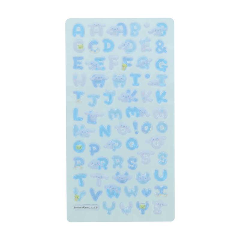 サンスター文具 ボンボンドロップシール もじ サンリオ シナモロール