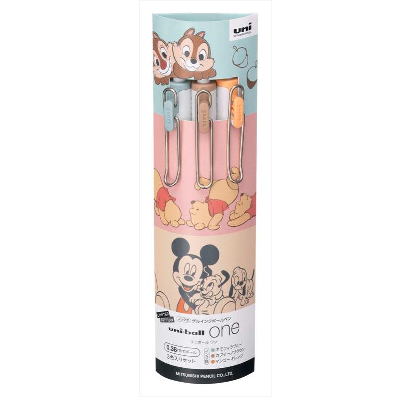 三菱鉛筆　ユニボールワン3 パッケージ入りギフトver. 　　3本セット ユニボールワン3 多機能 BP ギフトバージョン – 文化堂 │ Pentonote