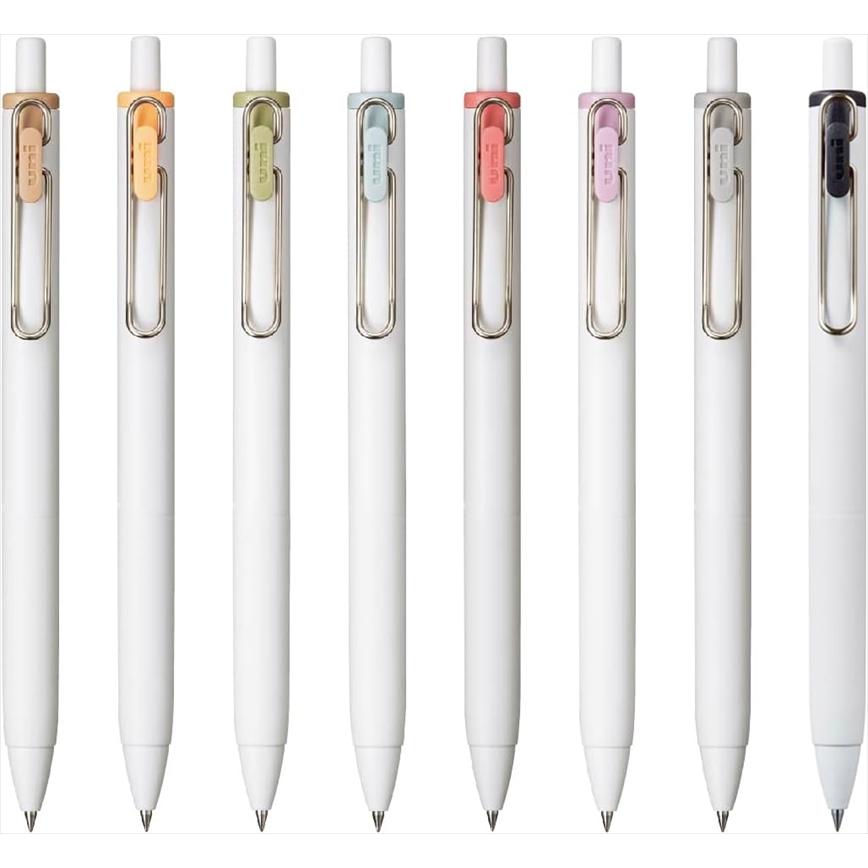 三菱鉛筆 ユニボールワン フィーカカラー 8色セット 0.38mm ゲルインク