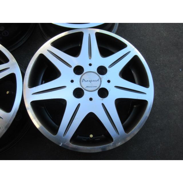 エッセ DBA-L235S 14インチ MANARAY sports prospeed アルミホール 