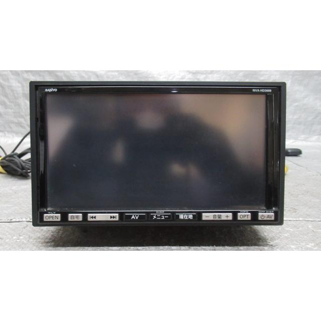 ワゴンRスティングレーDBA-MH23S サンヨー製ナビ NVA-HD3609