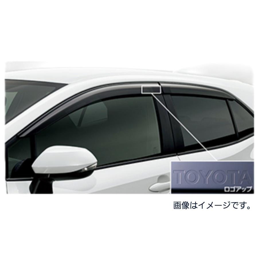 トヨタ カローラスポーツ 純正サイドバイザー 1台分 2024年4月
