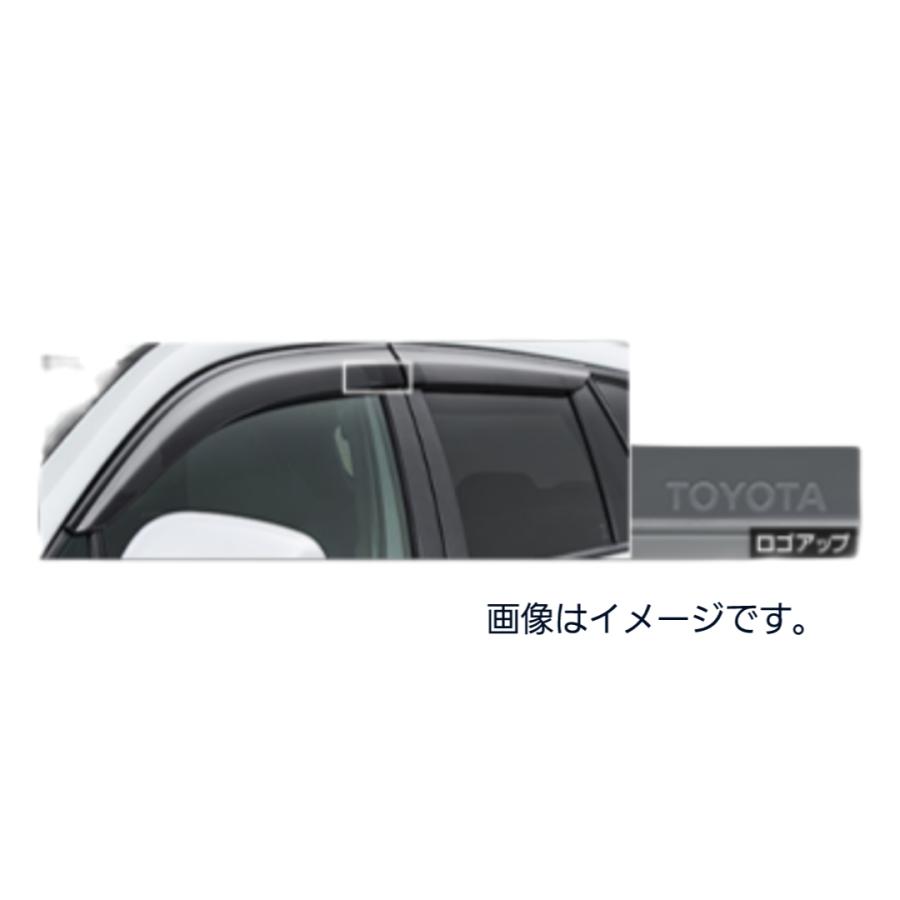 新品 カローラクロス GRスポーツ　純正 サイドバイザー トヨタ カローラクロス 純正サイドバイザー 1台分 ~2025年4月 RVワイド
