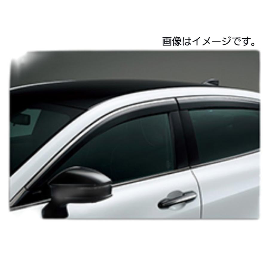 トヨタ クラウンクロスオーバー 純正サイドバイザー 1台分 2024年4月