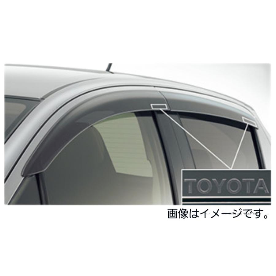 トヨタ ヴィッツ 純正サイドバイザー 1台分 KSP130、NCP131、NHP130