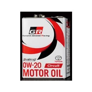 トヨタ　GR Circuit 0W-20　08880-12405　トヨタ純正GRモーターオイル　ガズーレーシング　4L　サーキットシリーズ｜sankou-parts