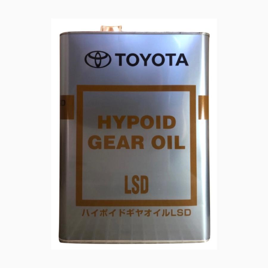 トヨタ純正 ハイポイドギヤオイルLSD GL-5 85W-90 4L 08885 トヨタ純正 ハイポイドギヤオイルLSD GL-5 85W-90 4L 08885