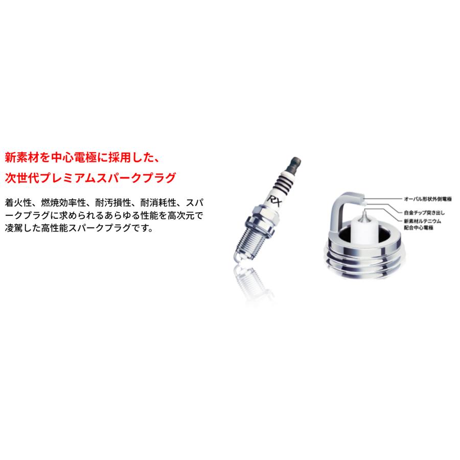 NGKプレミアムRXプラグ3本セット エブリイワゴン DA64W H17年8月〜H22