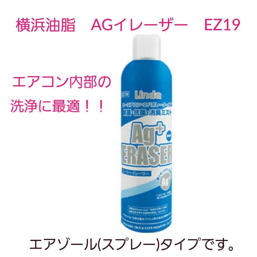横浜油脂 EZ19 AGイレーサー 自動車用エアコン洗浄剤 エボパレーター