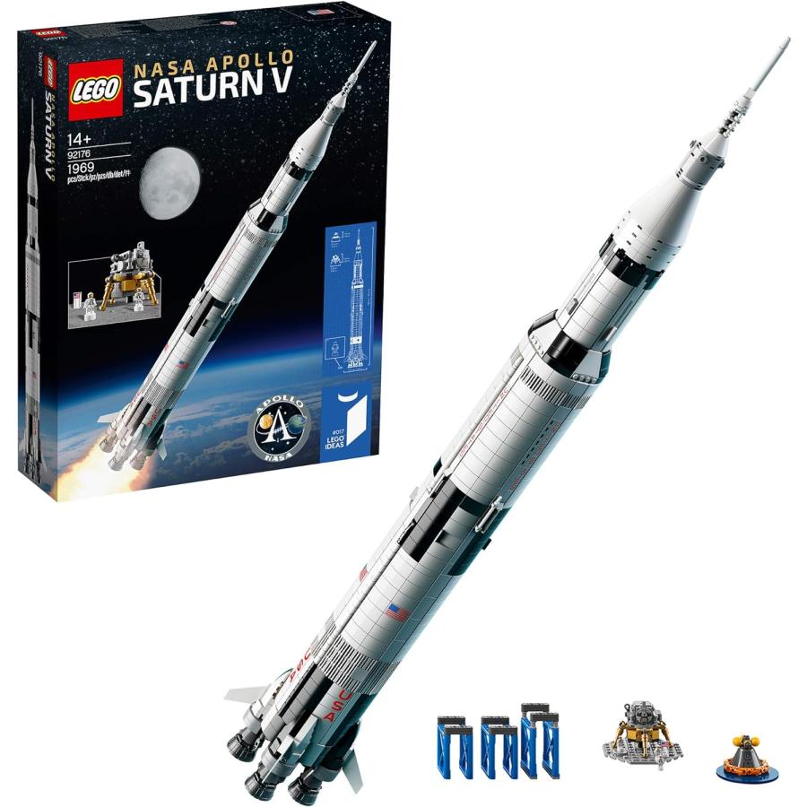 レゴ(LEGO) アイデア レゴ(R) NASA アポロ計画 サターンV 92176｜sankousyoukai2020｜09