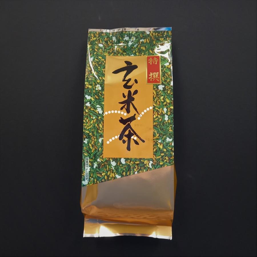 静岡牧之原・深蒸し茶・特選玄米茶お茶　緑茶　日本茶　香ばし　美味しい　