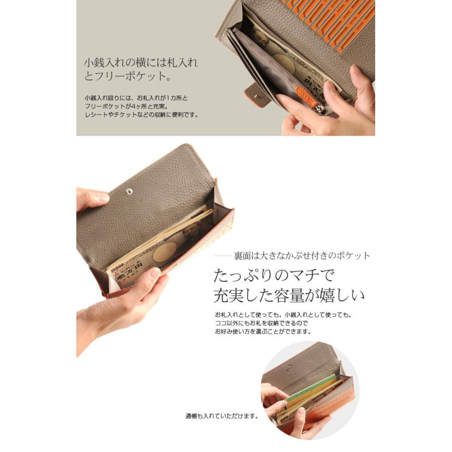 クロコダイルバッグ crocodile HALEINE［アレンヌ］クロコダイル 長財布 多機能 デザイン   メンズ   （本革 レザー） 革小物 ブランド ワニ革｜sankyo1｜08