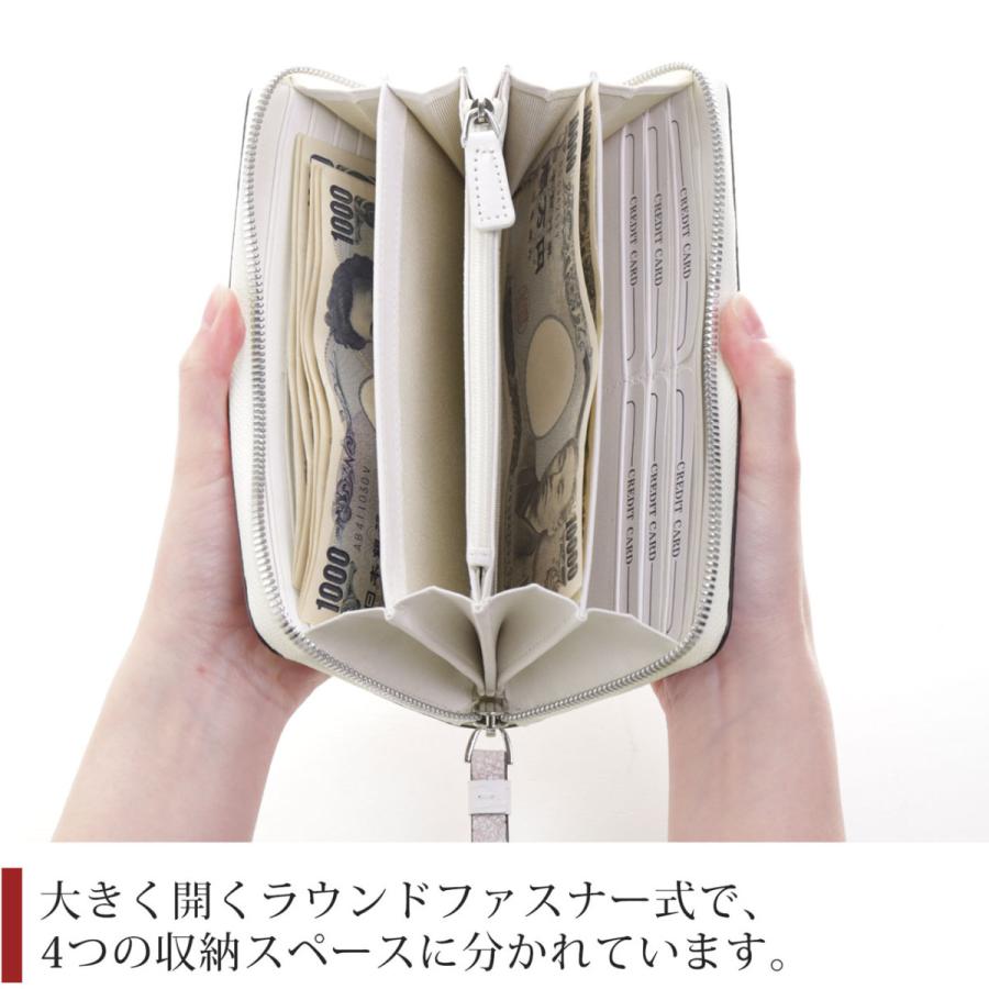 ヒマラヤ クロコダイル 長財布 メンズ センター取り ラウンド
