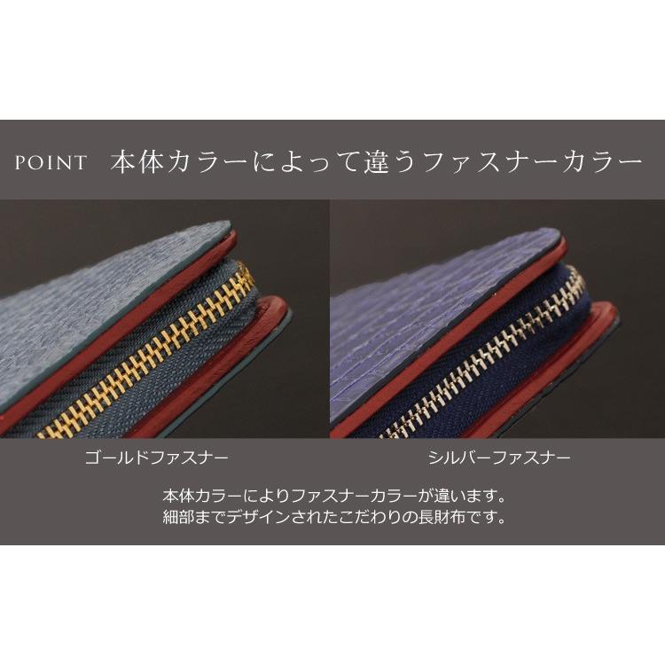 クロコダイル メンズ 長財布 ラウンド ジップ マット 加工 センター取り 一枚革 薄型   大型財布 革小物 ワニ革の画像