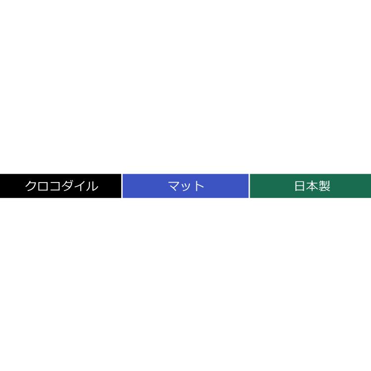 クロコダイルバッグ crocodile クロコダイル マット トートバッグ 日本製   メンズ 保証書 付き｜sankyo1｜10