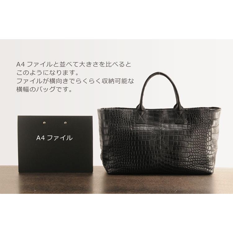 sankyo shokai（三京商会） スモール クロコダイル トートバッグ