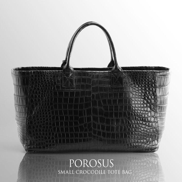 sankyo shokai（三京商会） スモール クロコダイル トートバッグ