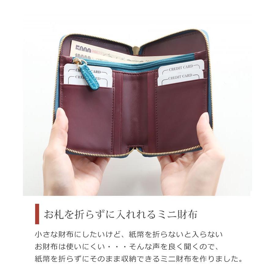 財布 メンズ ミニ財布 クロコダイル シャイニング ラウンドファスナー 全14色 『ギフト』(06001367-mens-1r) 財布