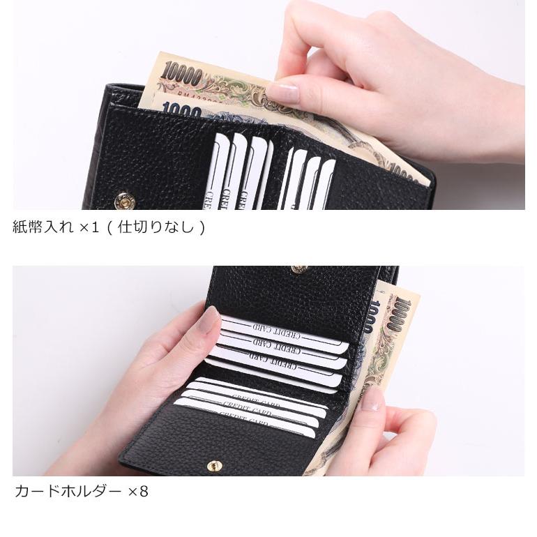 クロコダイル メンズ 財布 マット加工 ボックス型 小銭入れ 付き 二