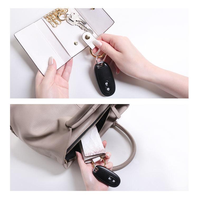 ヒマラヤ クロコダイル キーケース メンズ レザー 本革 プレゼント