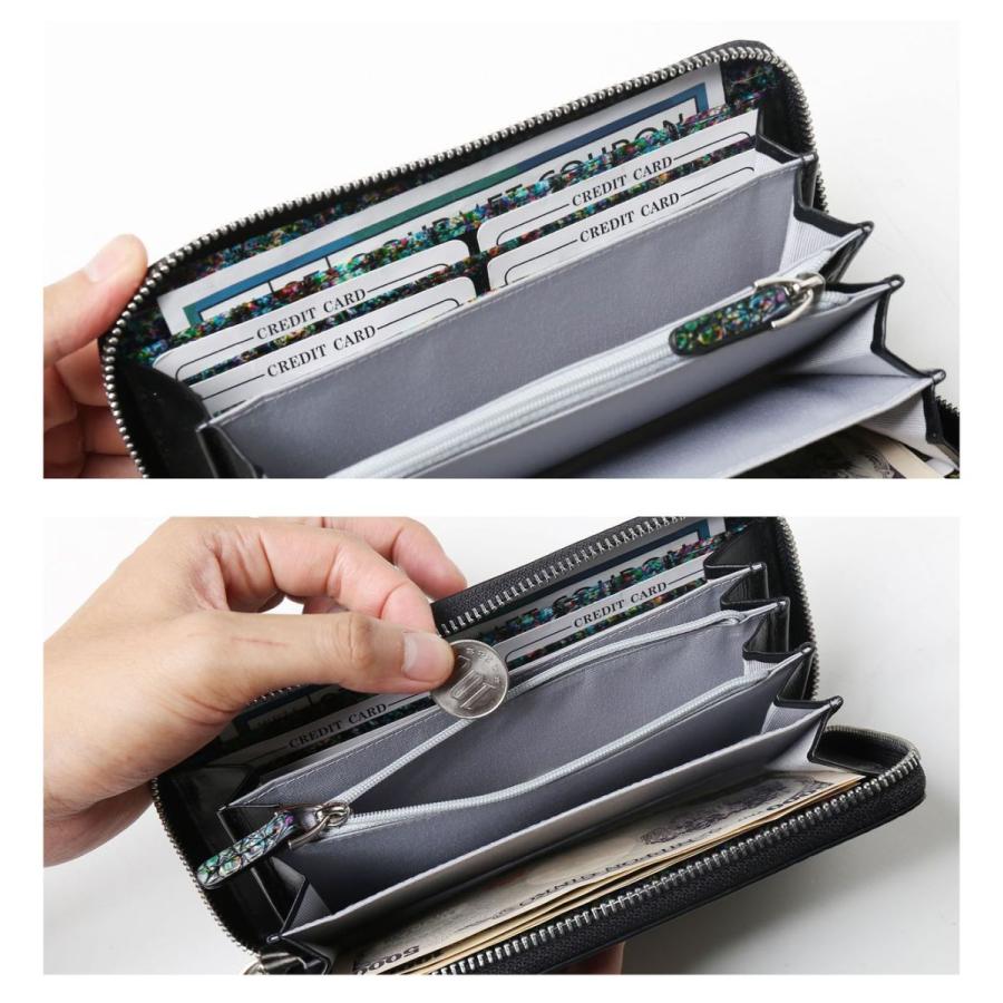 クロコダイル 長財布 メンズ ラウンドファスナー 財布 本革(06001708