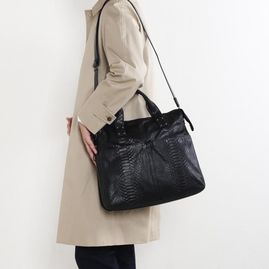 ダイヤモンド パイソン メンズ トートバッグ ブリーフケース 2WAY