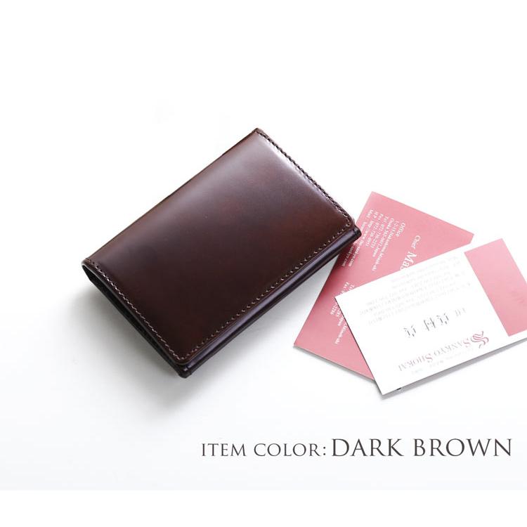 doob London（ドゥーブロンドン） ブランド コードバン メンズ 名刺