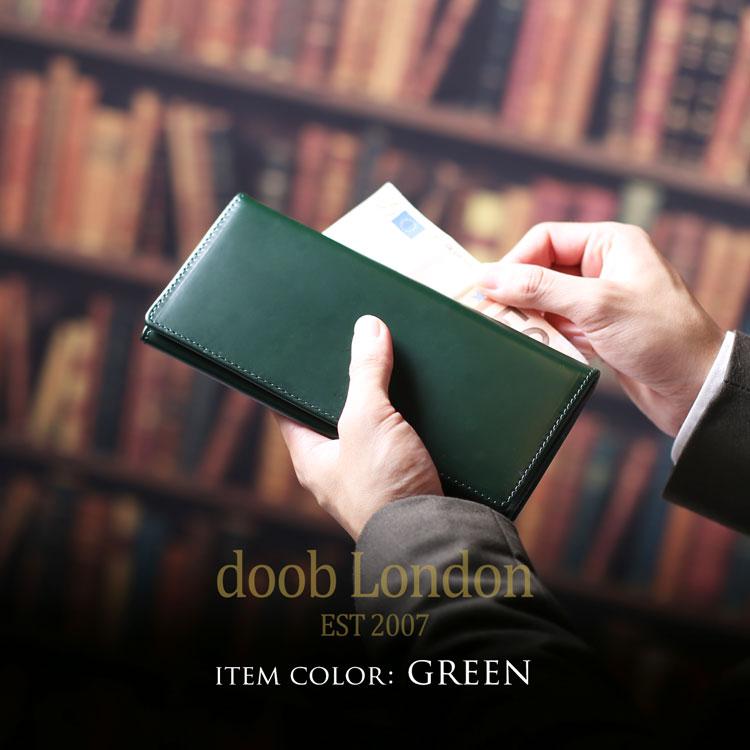 doob London（ドゥーブロンドン） コードバン 長財布 ブランド メンズ