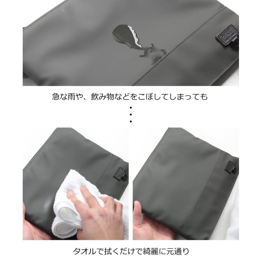 サコッシュ メンズ PRAIRIE プレリー 横型 耐水 防水 止水ファスナー