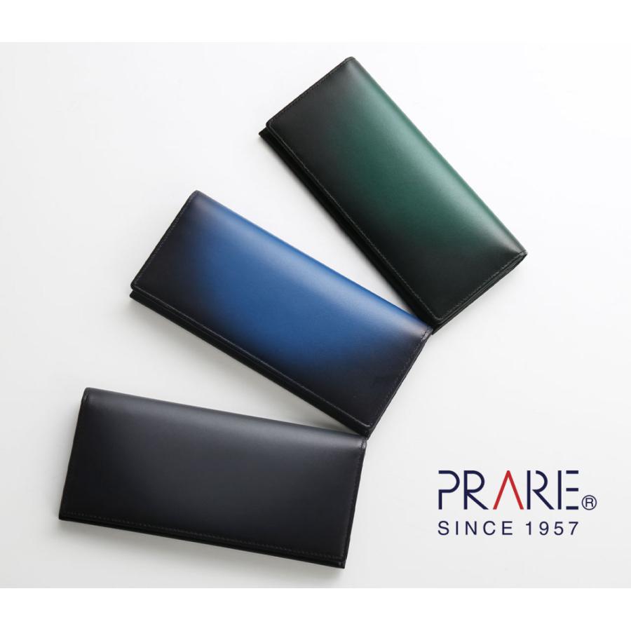 PRAIRIE プレリー 牛革 グラデーション 二つ折り 長財布 レディース 本