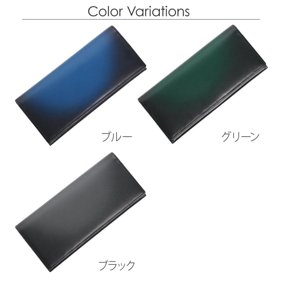 PRAIRIE プレリー 牛革 グラデーション 二つ折り 長財布 レディース 本