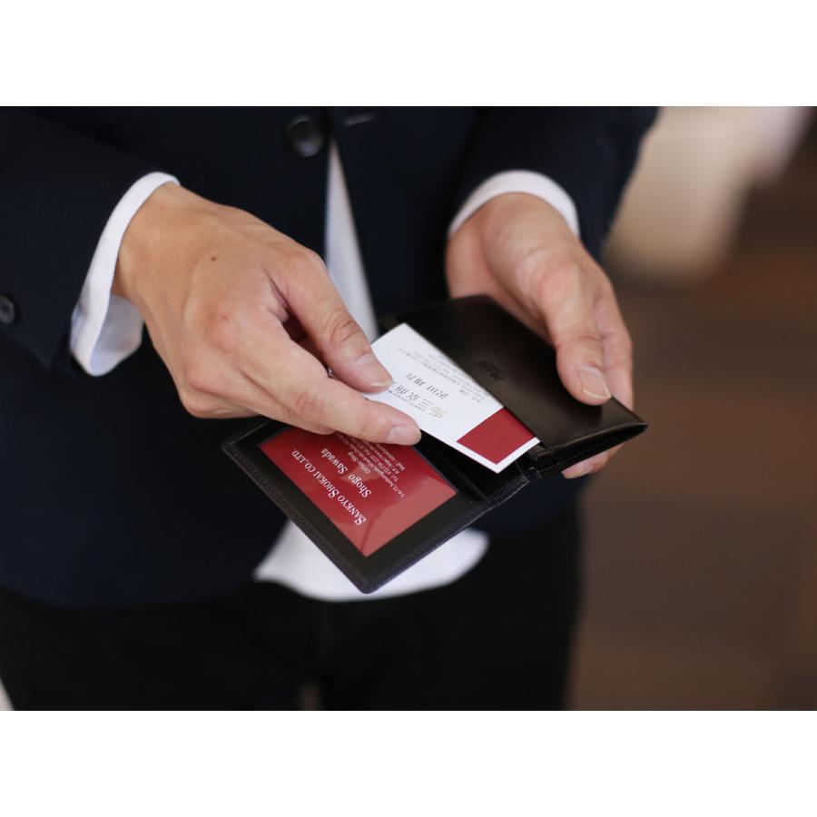 PRAIRIE プレリー 牛革 名刺入れ メンズ グラデーション カードケース