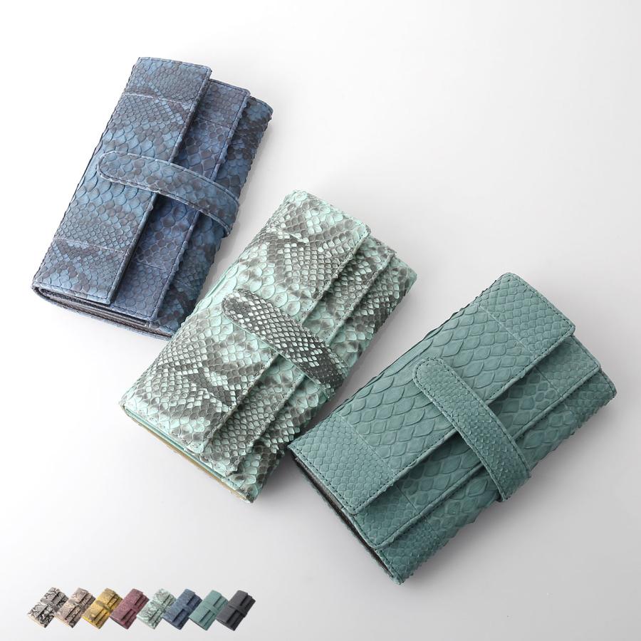 ダイヤモンド パイソン 長財布 メンズ 本革 蛇革 ギャルソン 財布 全15色 7369 Mens