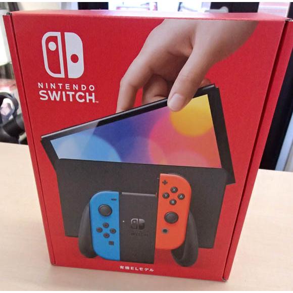 Nintendo Switch 任天堂 有機ELモデル Joy-Con(L) ネオンブルー/(R