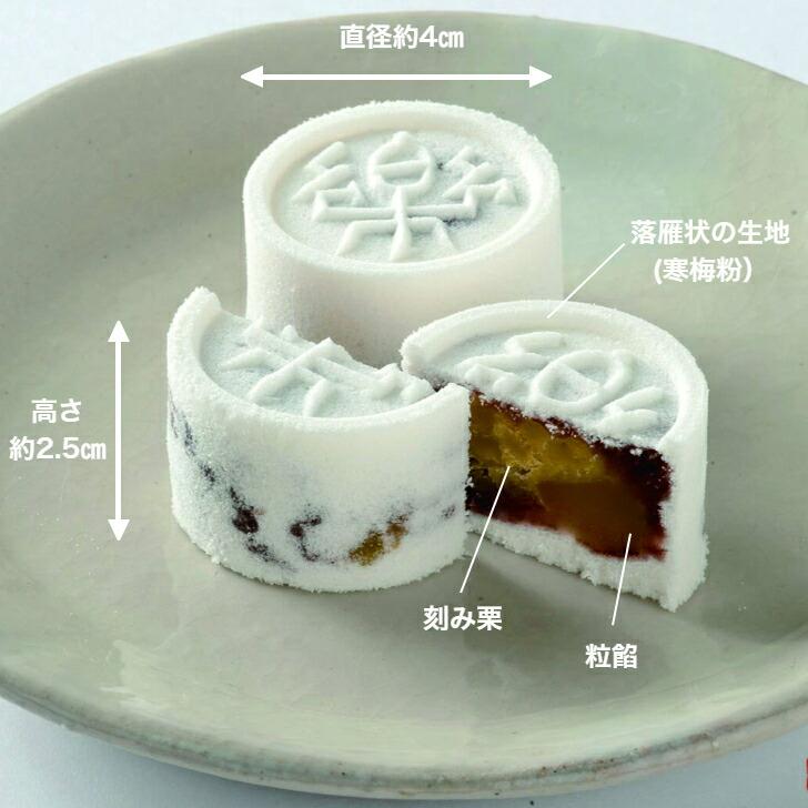 公式三万石 塩まん5個入 まんじゅう 饅頭 栗 くり 落雁 らくがん し