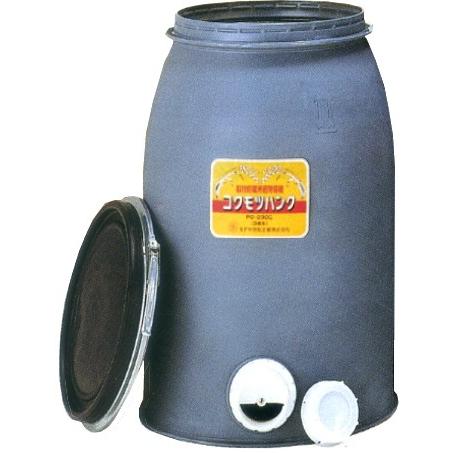 ◎穀物貯蔵容器・コクモツバンク・PO230G・3俵用 コクモツバンク PO230G（3俵） ：コダマ樹脂工業 法人名様限定/送料